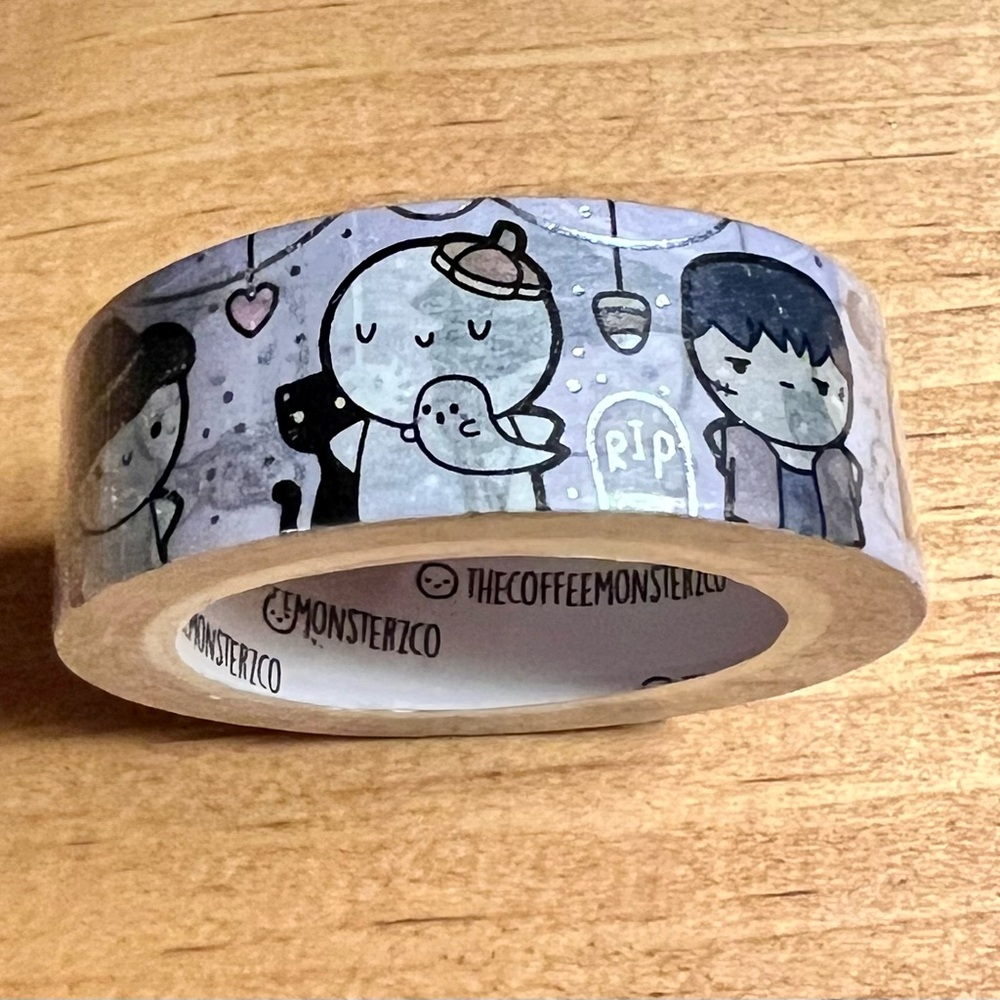 TheCoffeeMonsterzCo TCMC cozy Halloween 2.0 washi tape